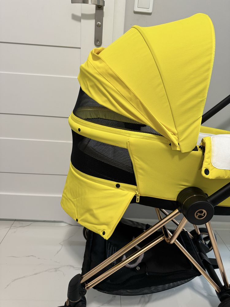 Gondola cybex mios Mios Lux CC 2.0 Mustard Yellow