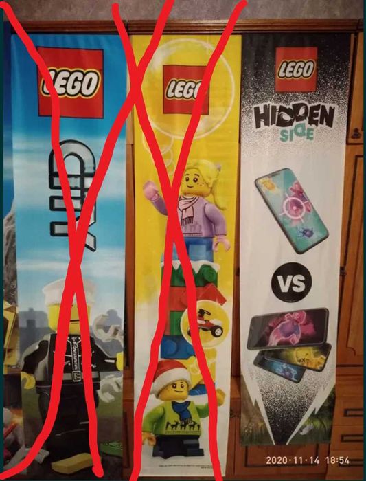 LEGO City, Ningago, Star Wars плакаты Лего