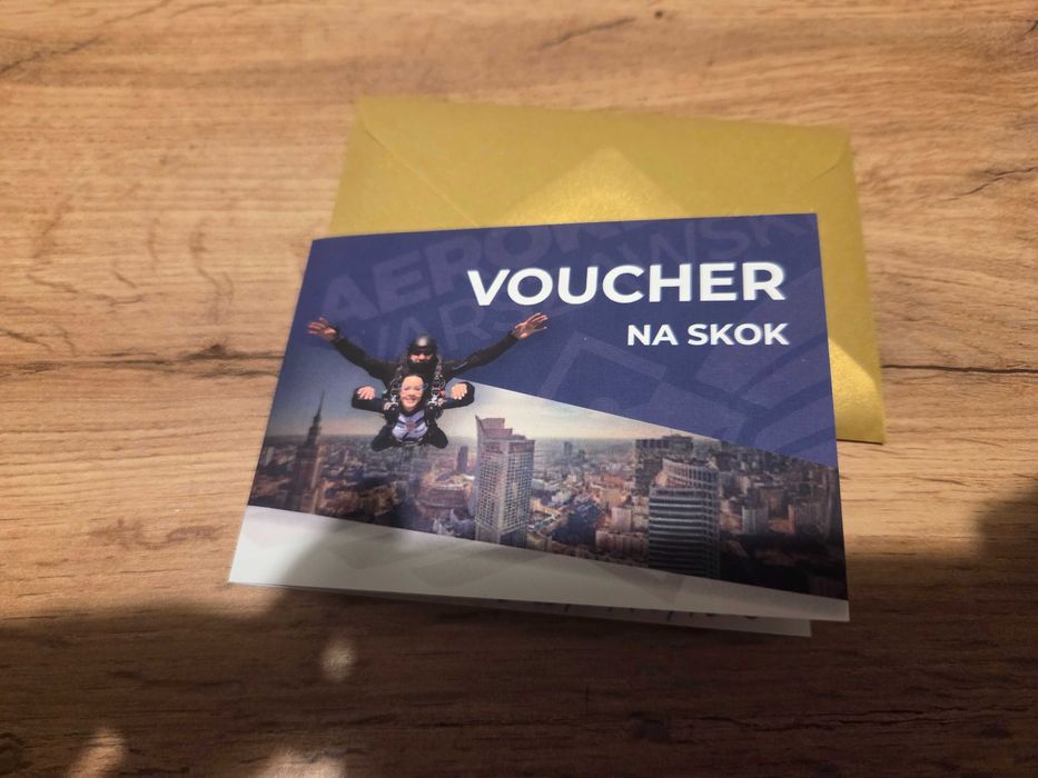 Voucher na skok spadochronowy w tandemie