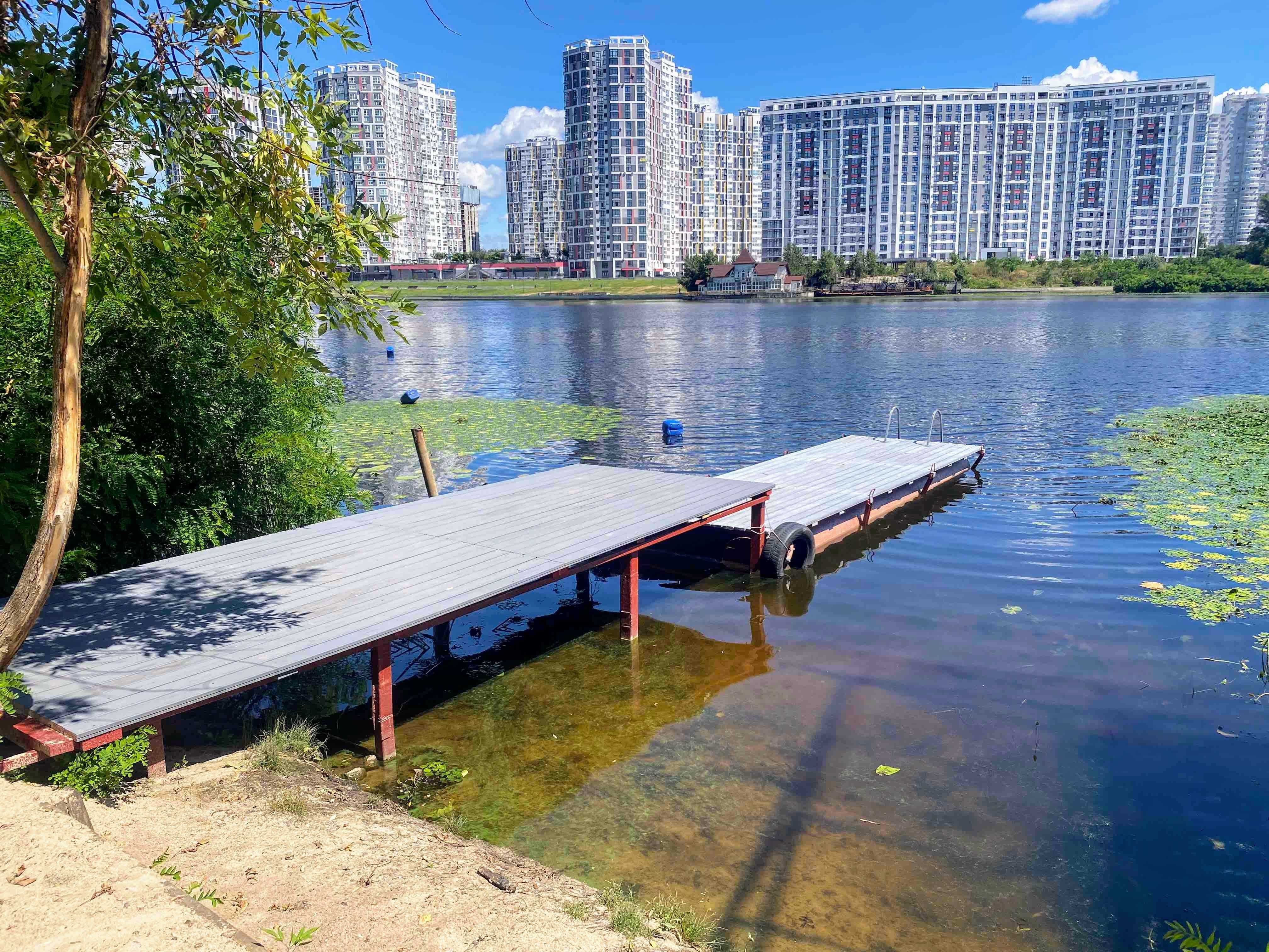 Аренда беседки у воды, Киев