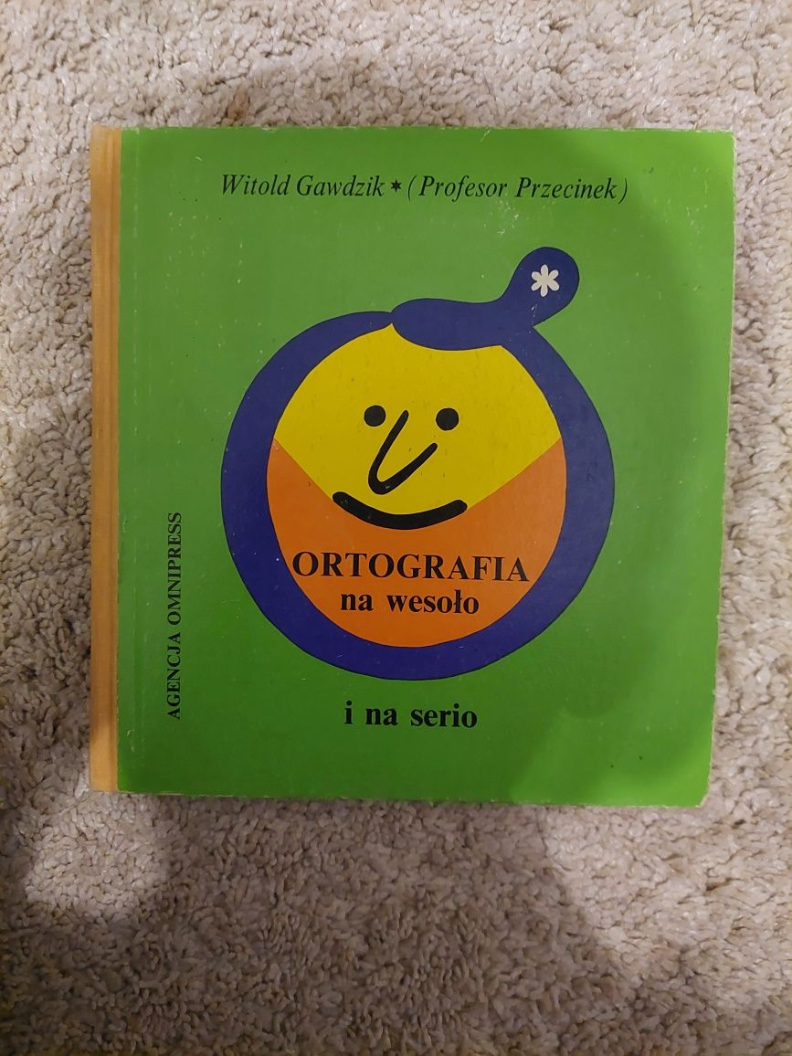 Witold Gawlik Ortografia na wesoło 1992r retro