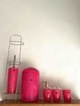 Conjunto de casa de banho rosa - Espaço Casa