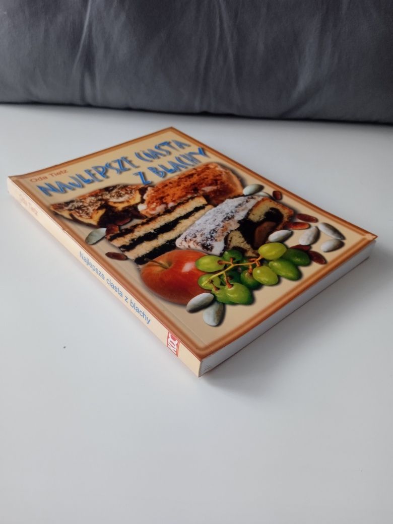 Książka Najlepsze ciasta z blachy Oda Tietz kucharska przepisy