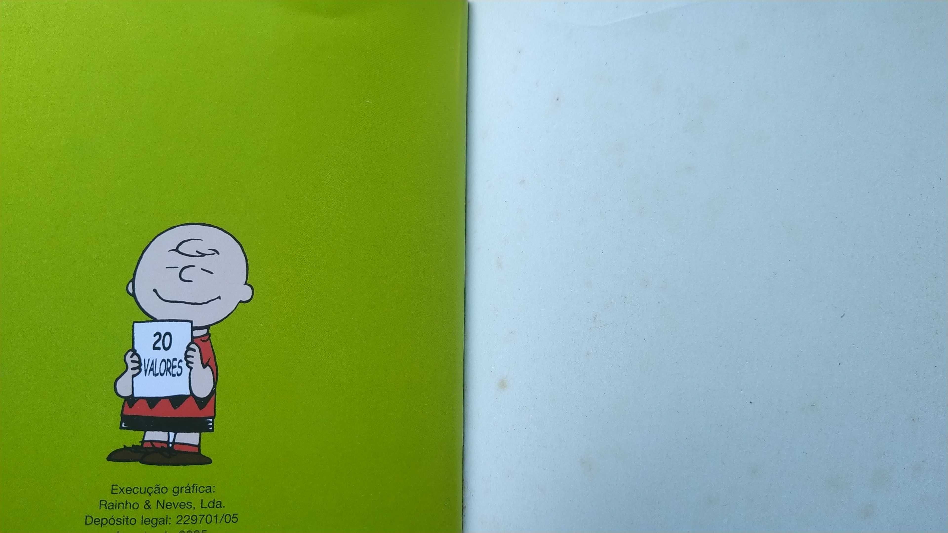 Livro Snoopy "Felicidade"