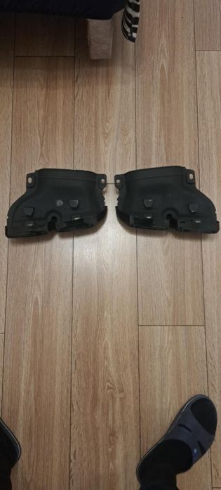 Końcówki wydechu Mercedes W205 W222 63 czarne AMG