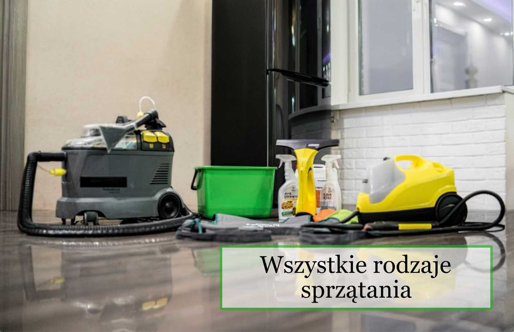 Sprzątanie po remoncie/budowie cała Warszawa i okolice