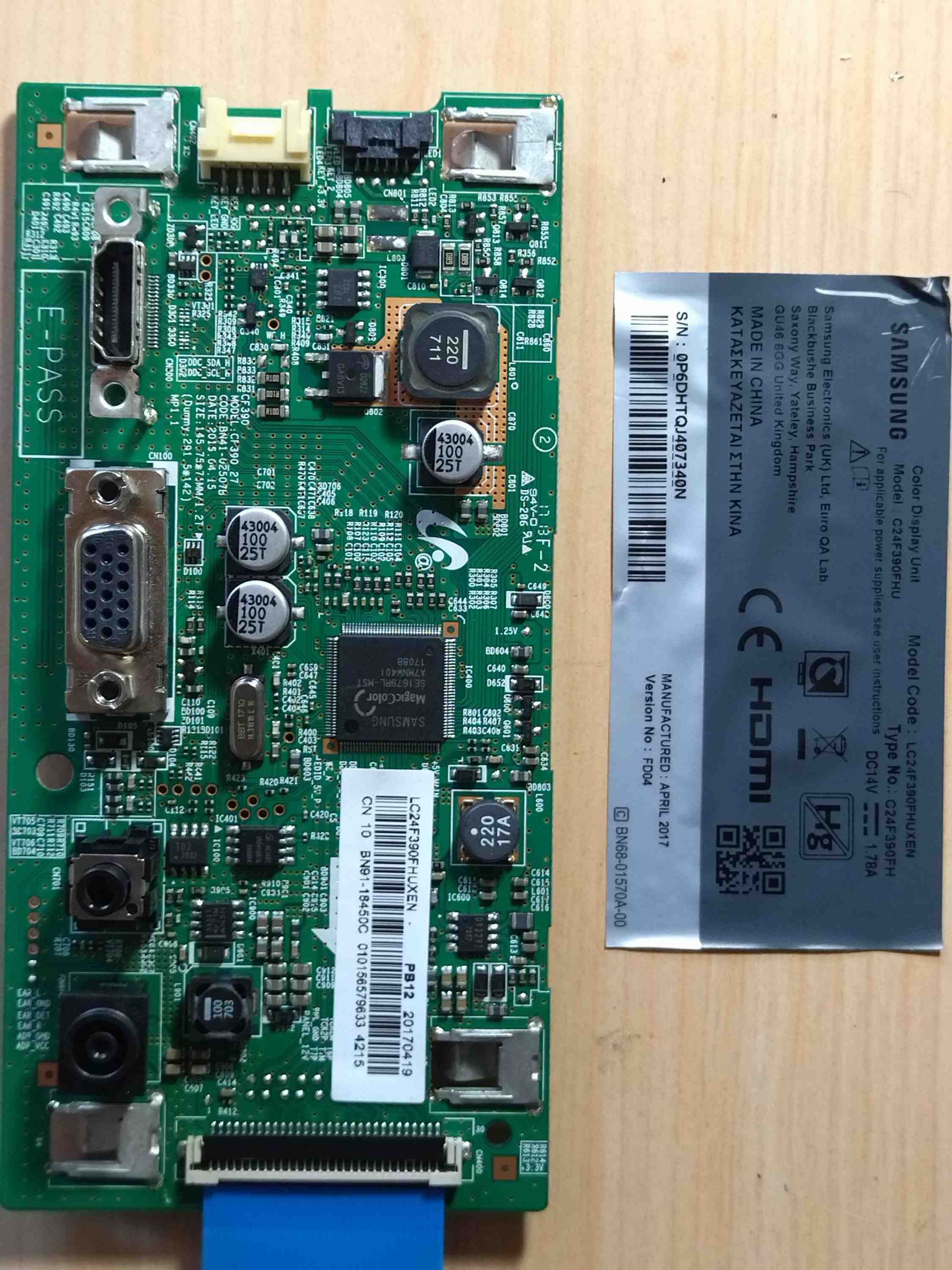 Placa Monitor SAMSUNG (Baixa de preço)