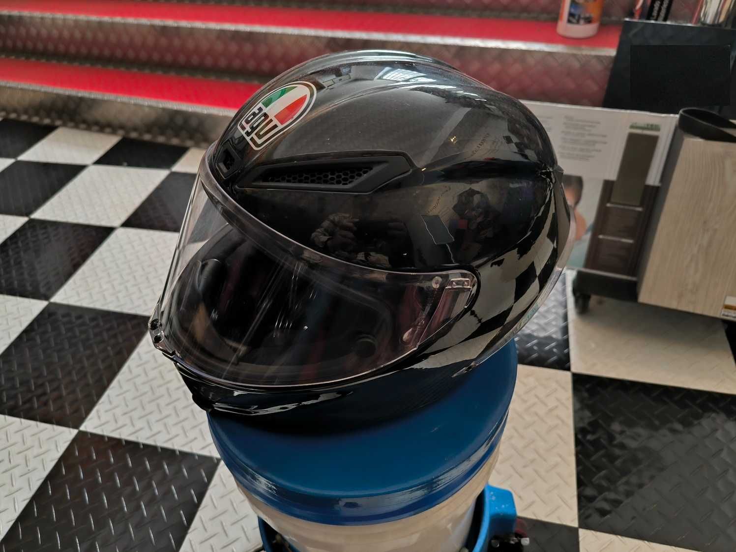 Capacete AGV Pista GP RR Carbon Gloss