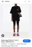 Tshirt balenciaga political t-shirt studio trend