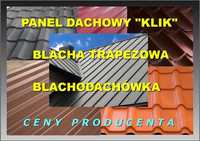 Panel dachowy "klik – na rąbek"  producent dostawa gratis promocja