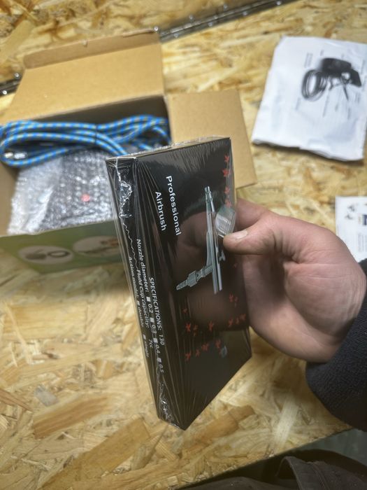 Аерограф з компресором в наборі