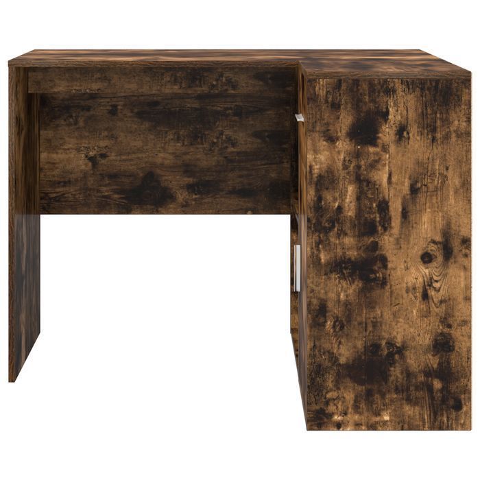 Vidaxl Biurko Narożne Wędzone Dębowe 102X88X75 Cm Drewno Inżynieryjne