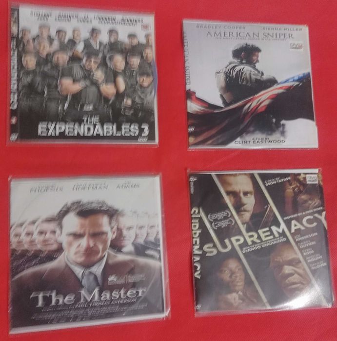 Filmes DVD vários (2 euros cada).