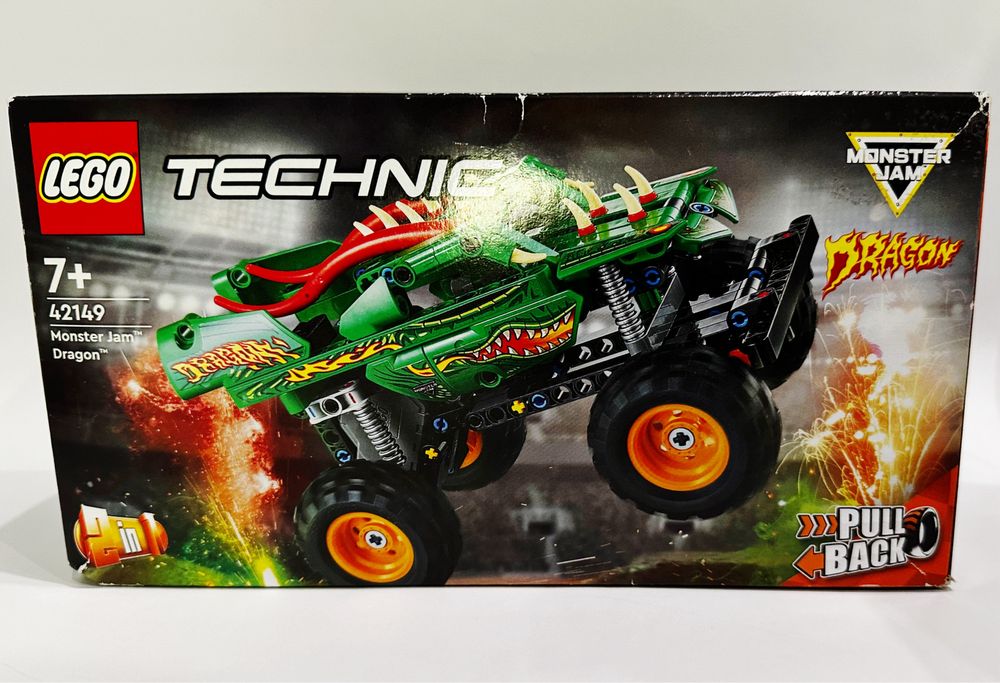 Новий набір Lego Technic Monster Jam Dragon