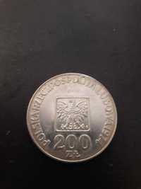 Moneta srebrna 200zł XXX Lat PRL