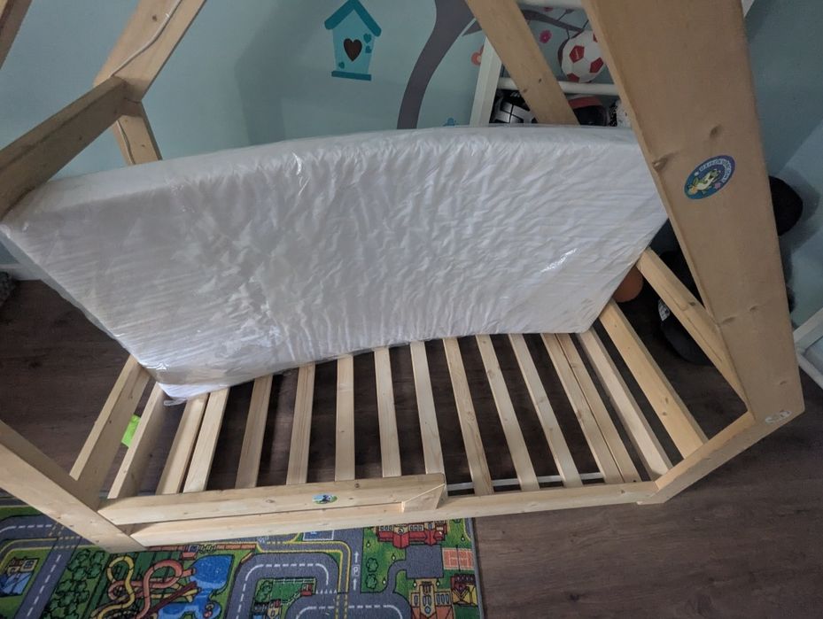 Łóżko + materac 160x80