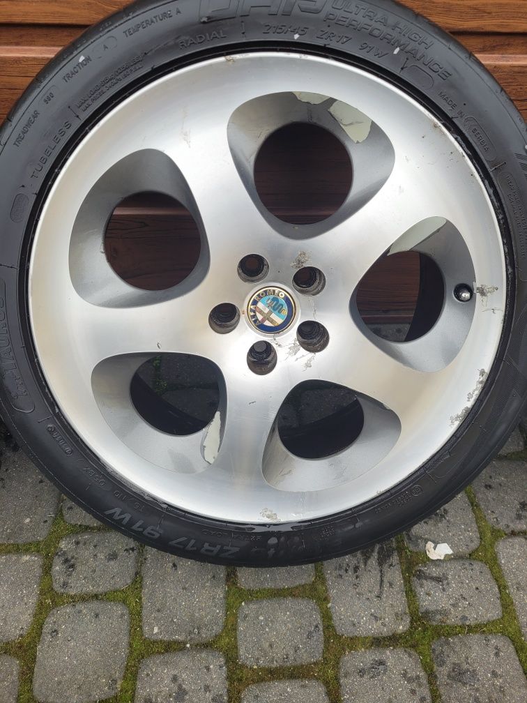 Alufelgi 17' 5x98 Alfa Romeo