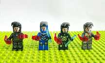 Minifigura Lego Ironman (4 peças)
