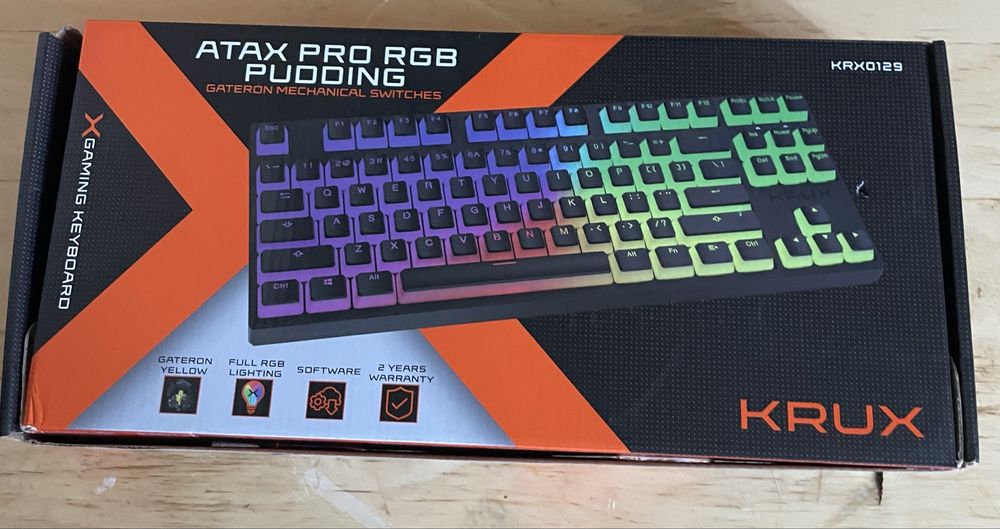 Klawiatura krux atax pro rgb pudding