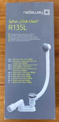 Сифон для ванни та душового піддону Radaway R135L, отвір зливу Ø 50 мм