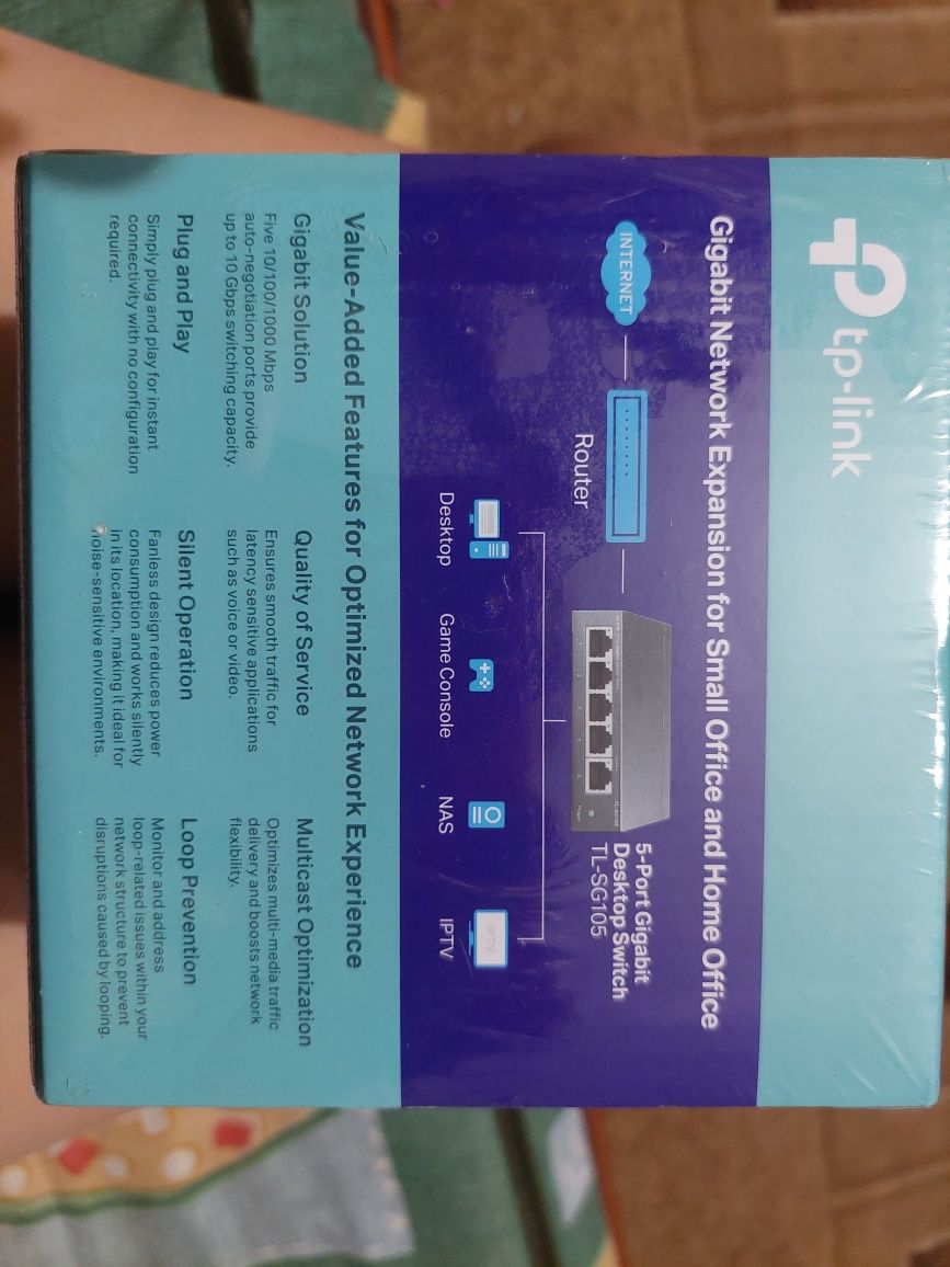 Комутатор TP-LINK LiteWave LS1005G 5xGE