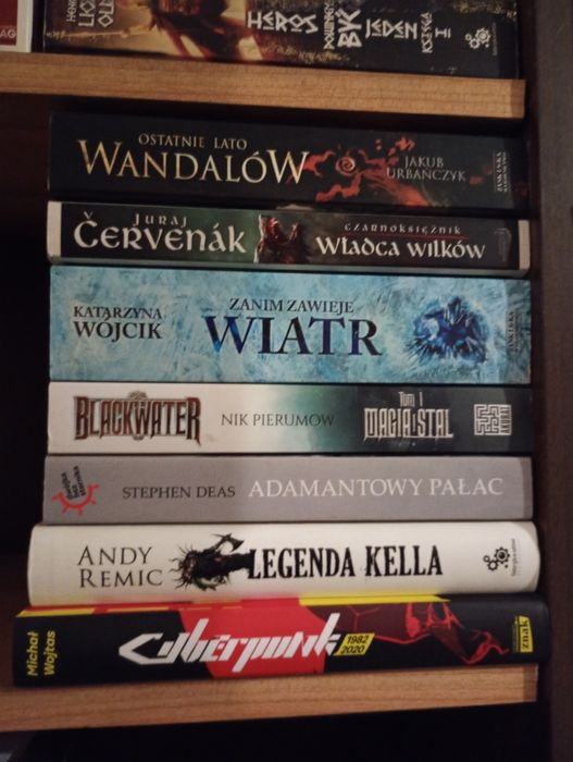 Kolekcja książek fantasy ponad 200 część 2 (aktualizacja)