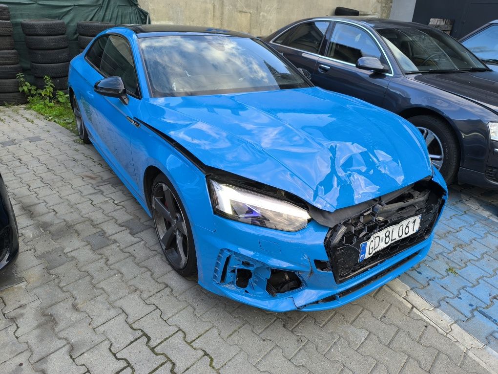 Audi A5 coupe lift 45tfsi S line FV 23% RECARO masaże lasery B&O radar