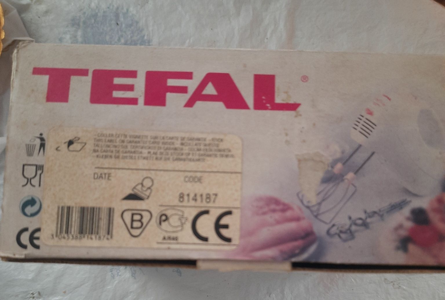 Миксер кухонный tefal 814187б/у