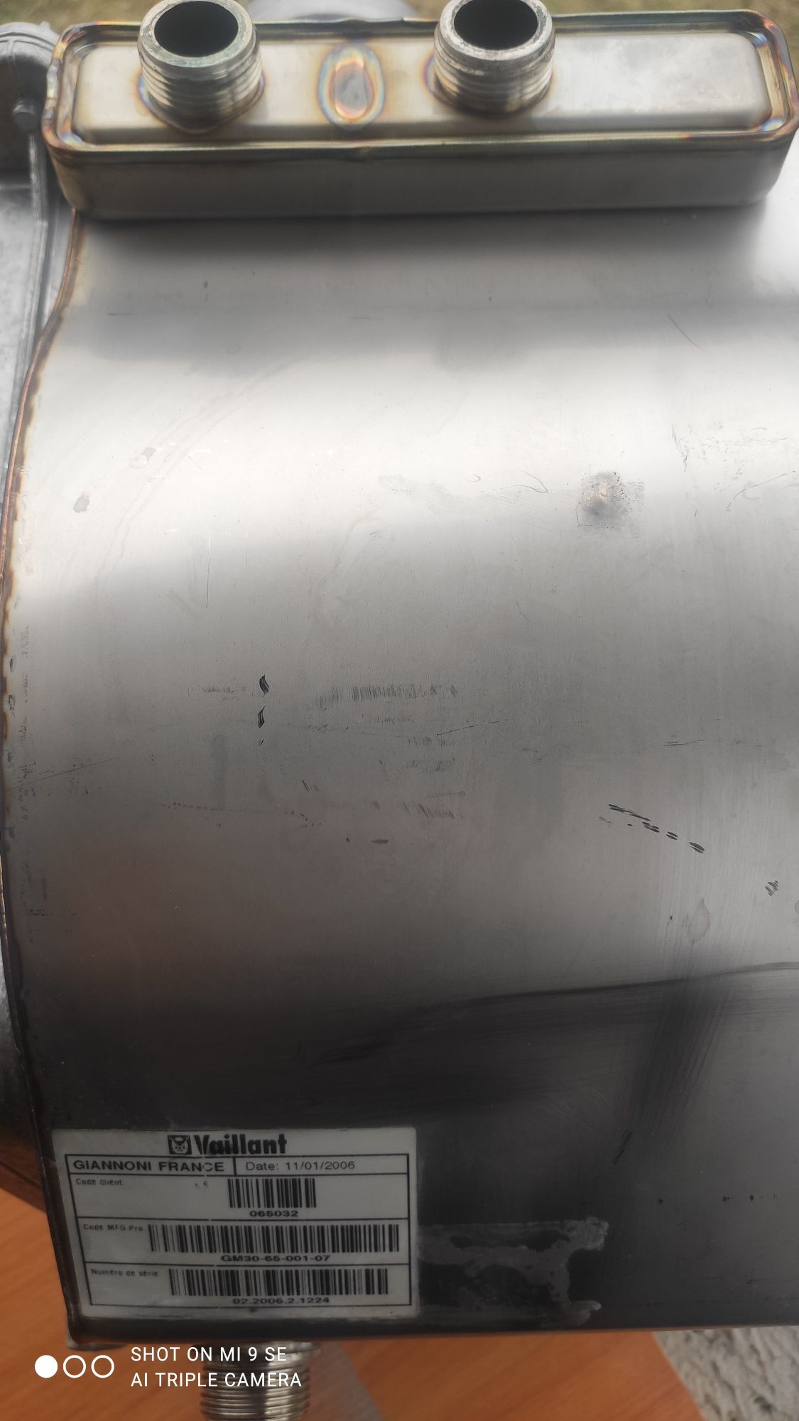 Теплообмінник Vaillant Ecotec (T6,T7,T8)