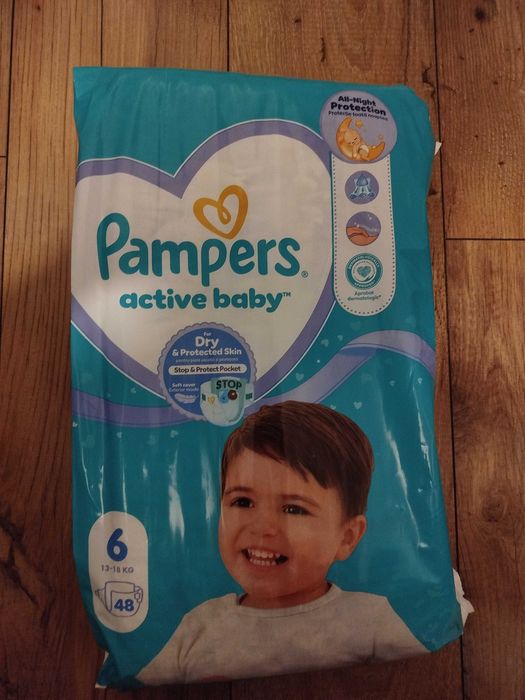 Pampers Activ Baby 6 48 sztuk