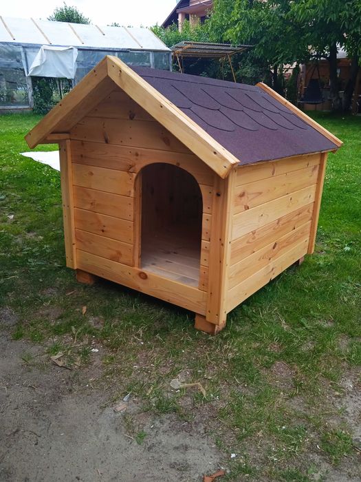 Buda dla psa ocieplona. Owczarek niemiecki, Labrador i inne rasy.