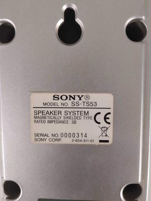 colunas SONY SS-TS53