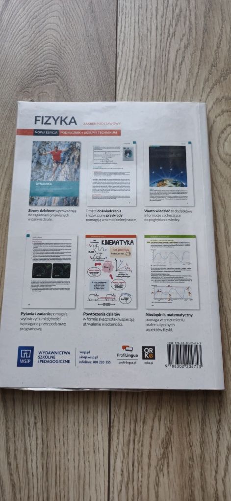 Podręcznik do Fizyki zakres podstawowy