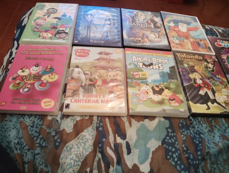 DVDs Infantis Usados