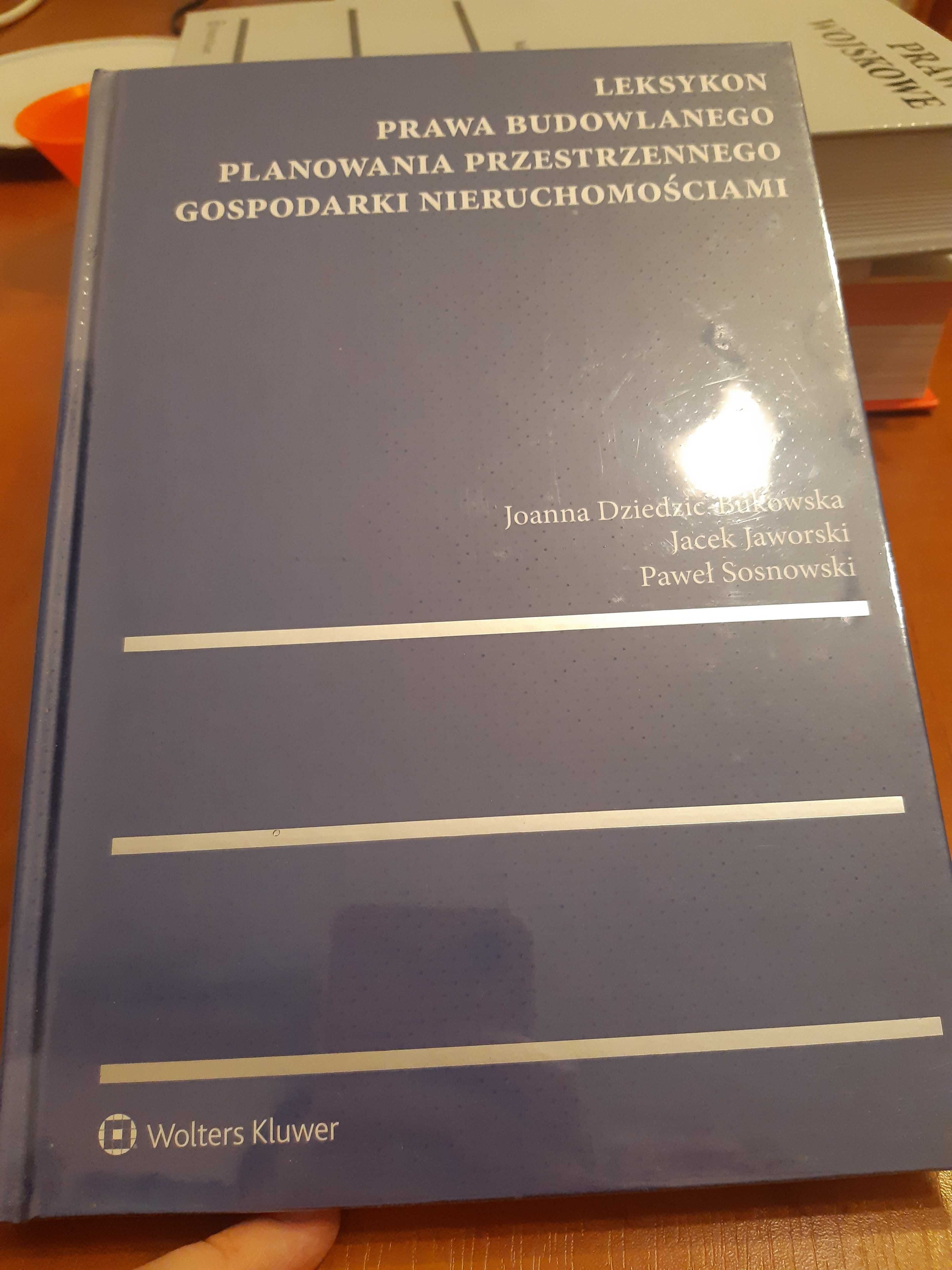 Leksykon prawa budowlanego plan. przestrzennego gosp. nieruchomościami