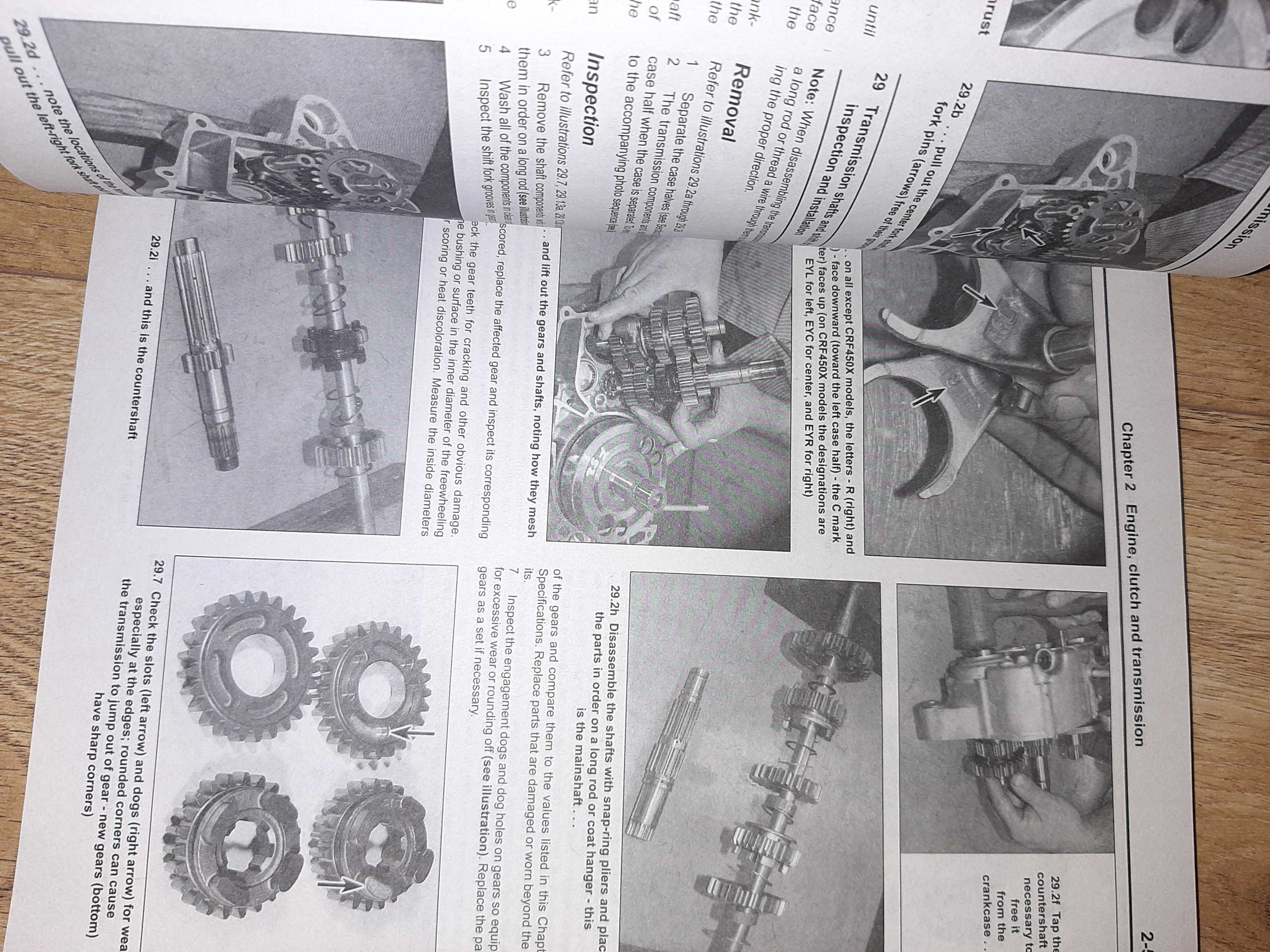 Instrukcja obsługi Honda CRF250 CRF450 instrukcje napraw