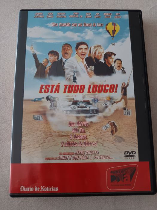 DVD está tudo louco