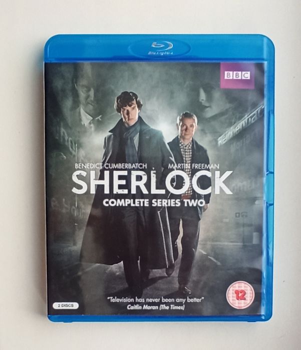 DVD диск Шерлок Холмс, 2 сезон, Blue Ray