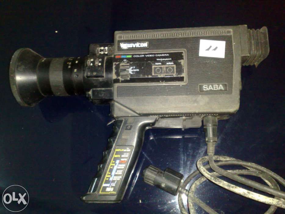 Máquina de filmar/camcorder saba newvicon (para coleccionadores)