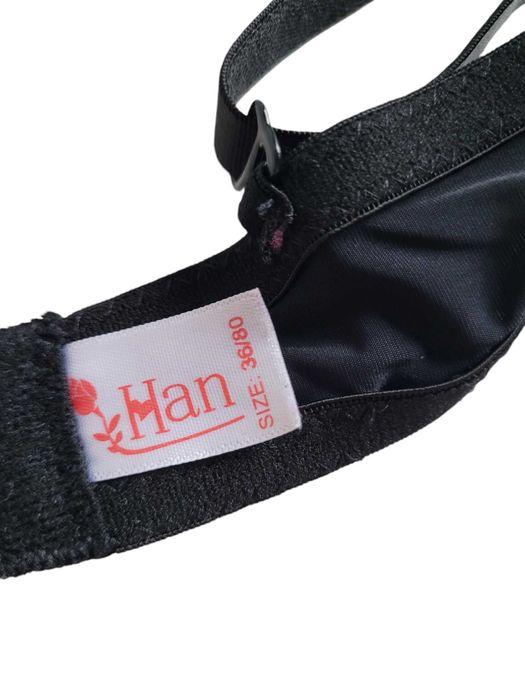 Koronkowy stanik biustonosz pushup 70B bielizna damska push up