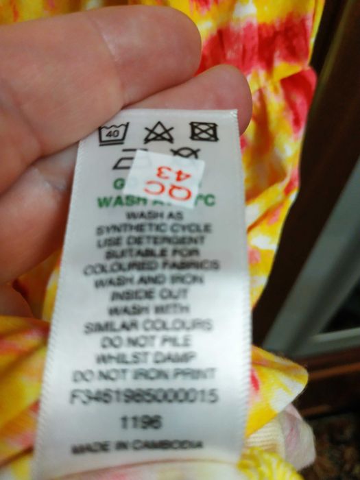 Ромпер-бандо Holidey shop  50%хлопок 50%Вискоза L(46-48)сдела Комбоджи