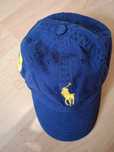 Czapka z daszkiem Ralph Lauren 9-24m na lato  jak nowa