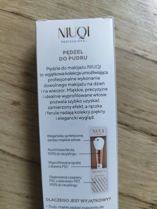 Pędzel do pudru Niuqi