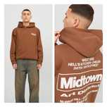 Bluza męska kangurka bawełniana brązowa Jack&Jones M