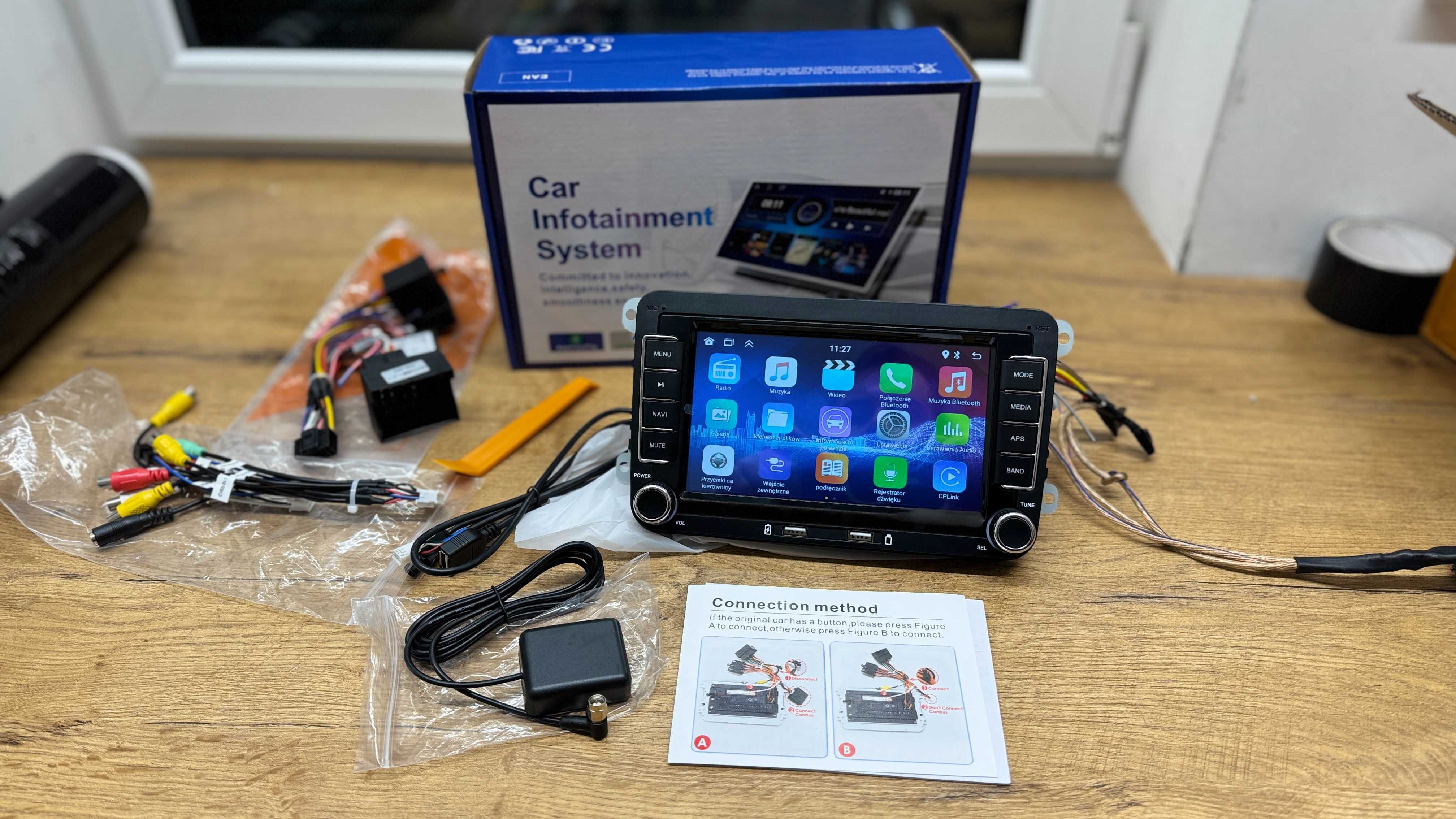 radio android 2gb vw passat,skoda,seat carplay androidauto