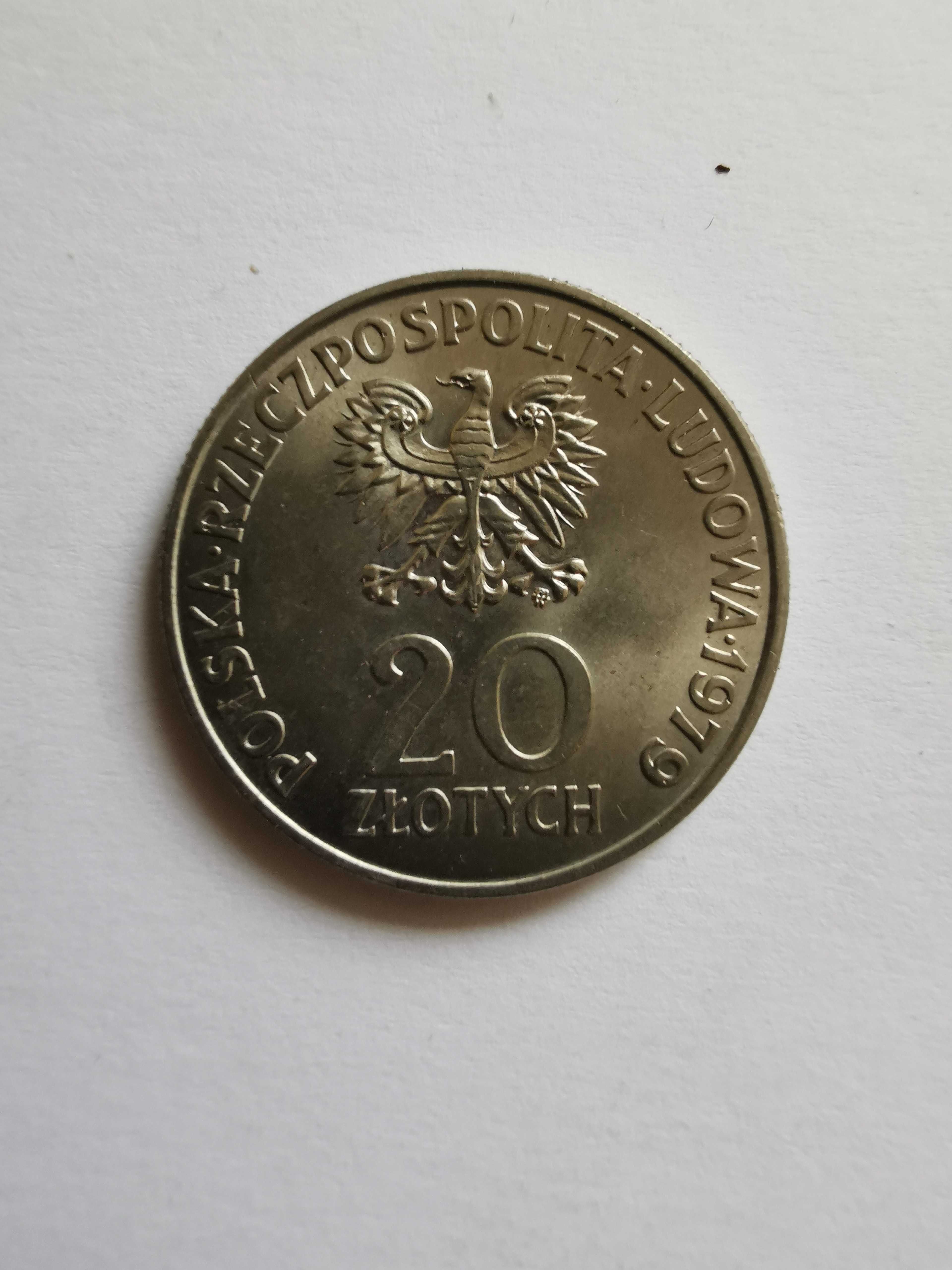 Moneta 20 złotych z 1979 PRL Międzynarodowy Rok Dziecka