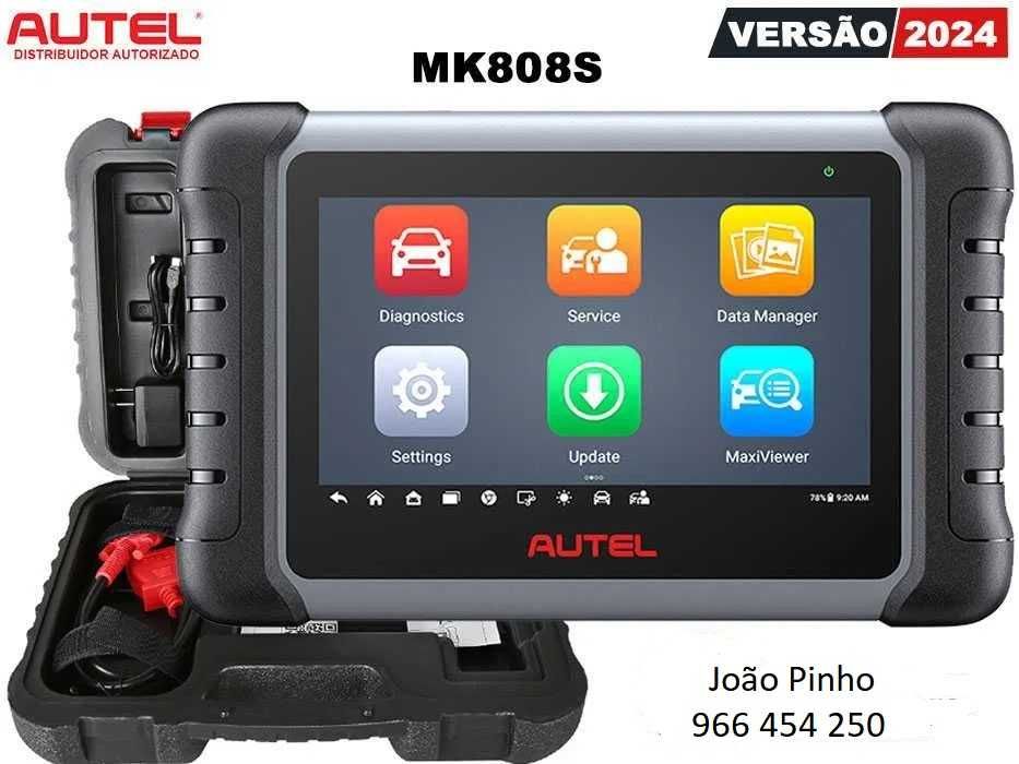 AUTEL MaxiCOM MK808S,Assistência Técnica,Modelo Certificado,Garantia