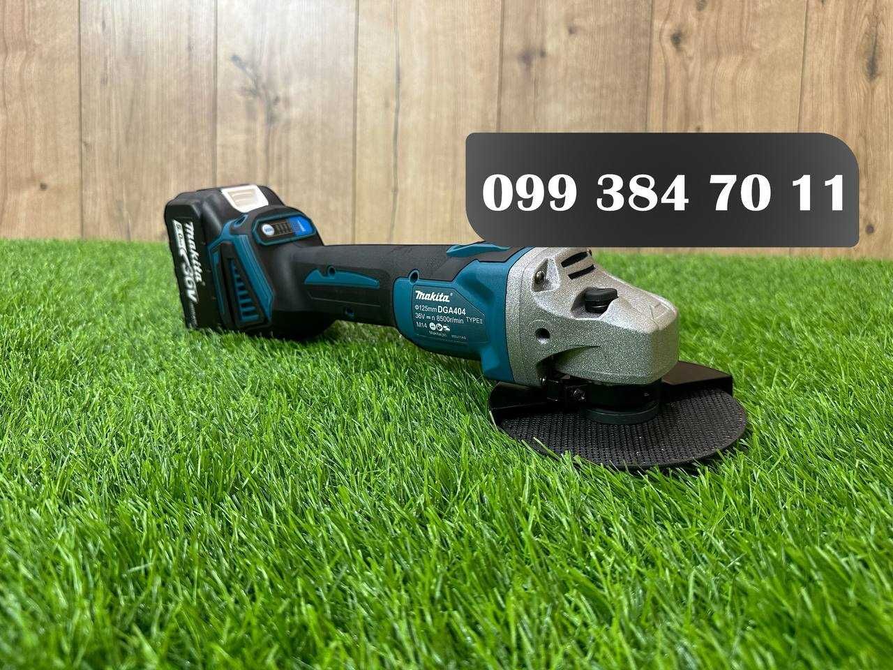Акумуляторна болгарка Makita DGA404 Аккумуляторная угловая шлифмашина