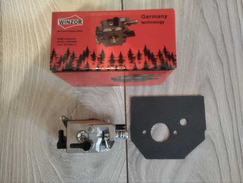карбюратор  бензопилы  4500/5200 виробник winzor (якість)