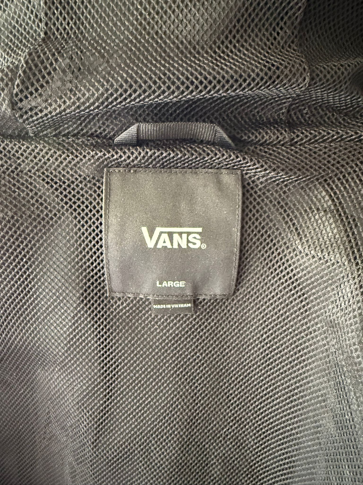 Casaco preto vans